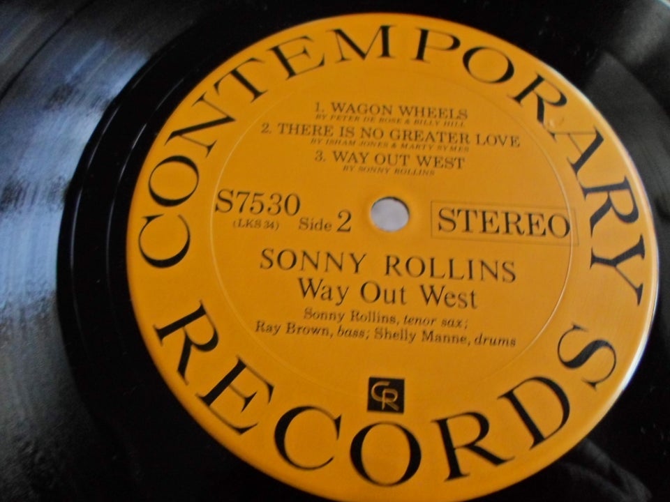 LP, SONNY ROLLINS, Way out west