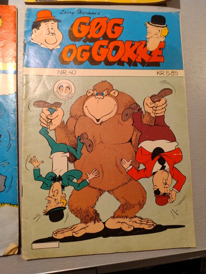 Gøg og Gokke, Tegneserie