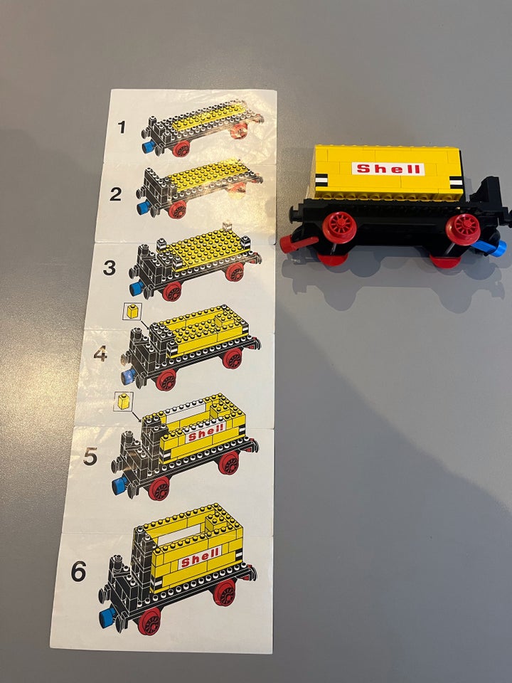 Lego Tog 136 KOMPLET MED