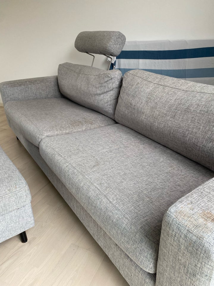 Sofa stof 3 pers