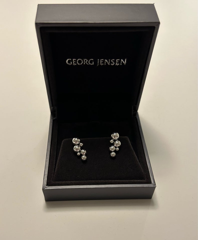 Øreringe sølv Georg Jensen