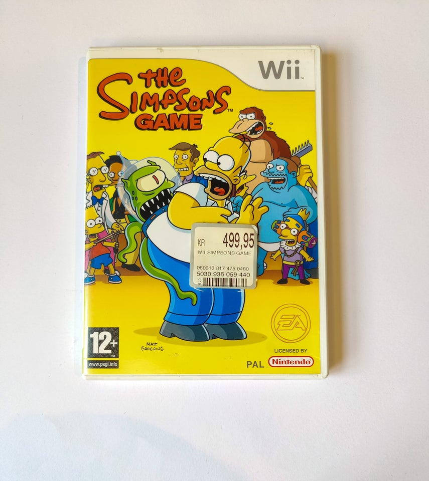 The Simpsons Game, Nintendo Wii,