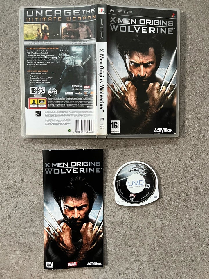 X-Men Origins Wolverine, PSP