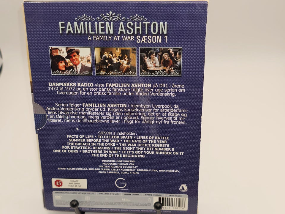 Familien Ashton - 3 Sæsoner, DVD,