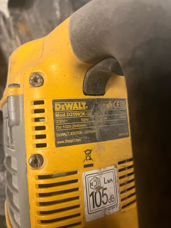 Mejselhammer, DeWalt D25900K