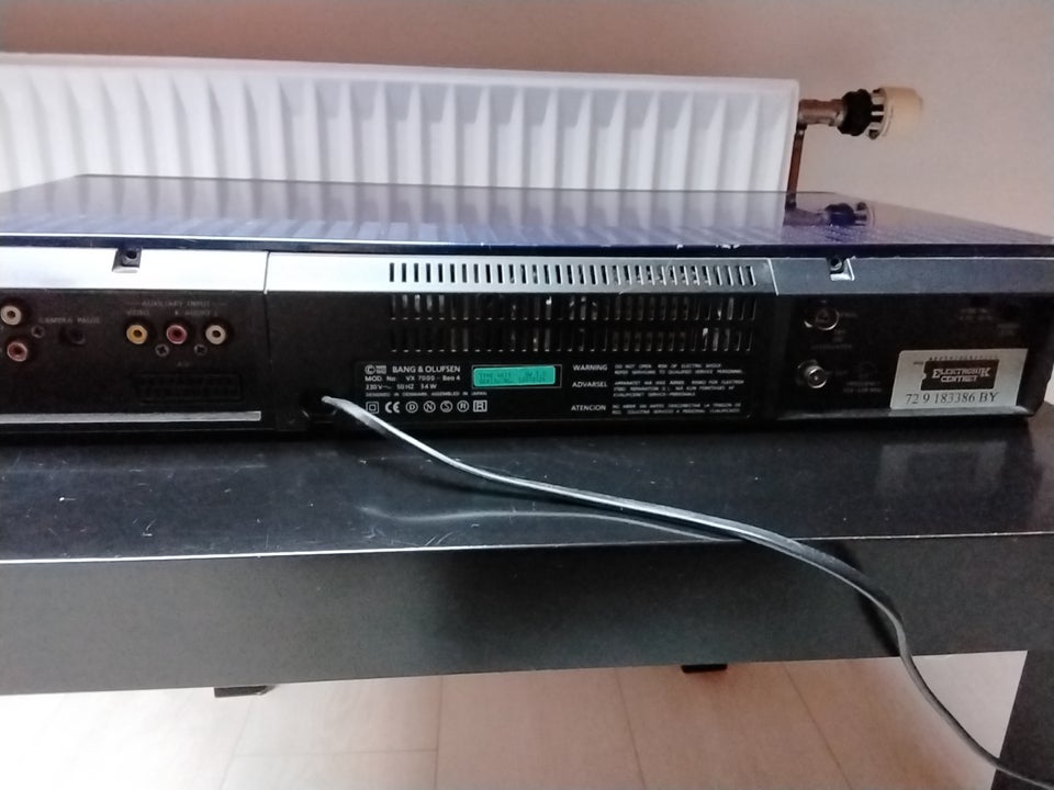 VHS videomaskine, Bang  Olufsen,