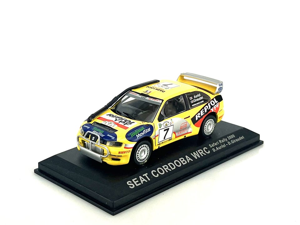 Modelbil, Seat Cordoba WRC 2000,