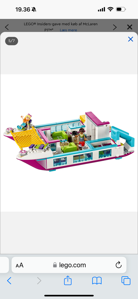 Lego Friends Solskins katamaran