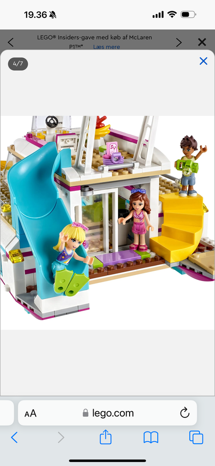 Lego Friends Solskins katamaran