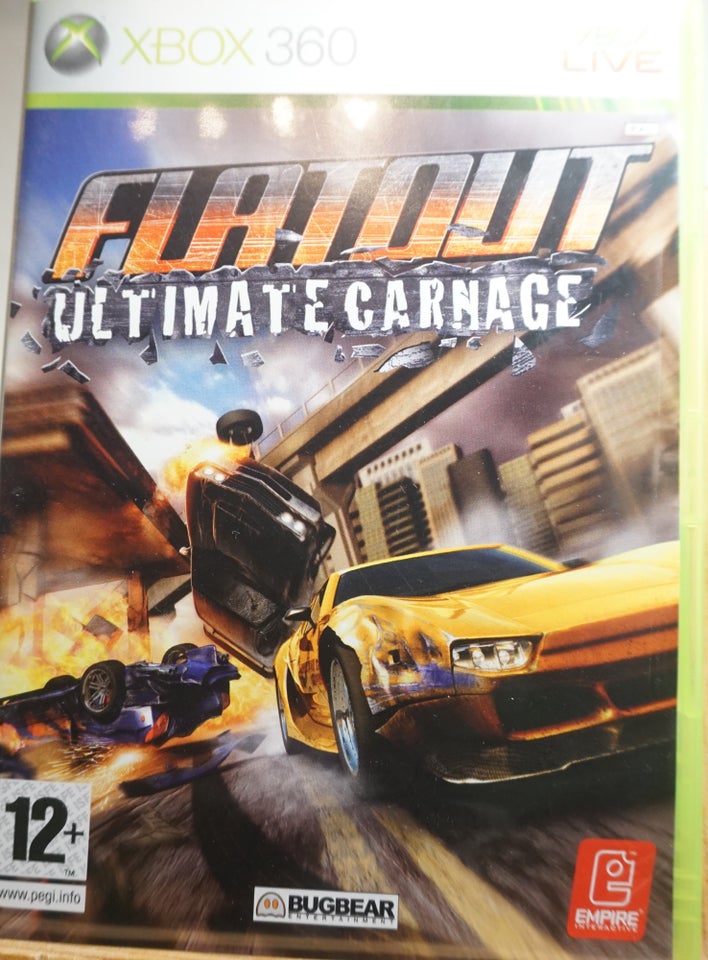 Flatout Ultimate Carnage, Xbox 360