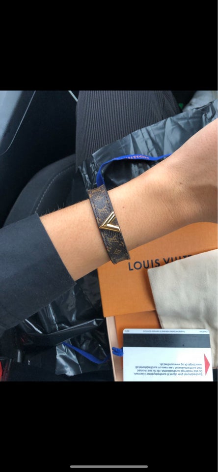 Armbånd, læder, Louis Vuitton