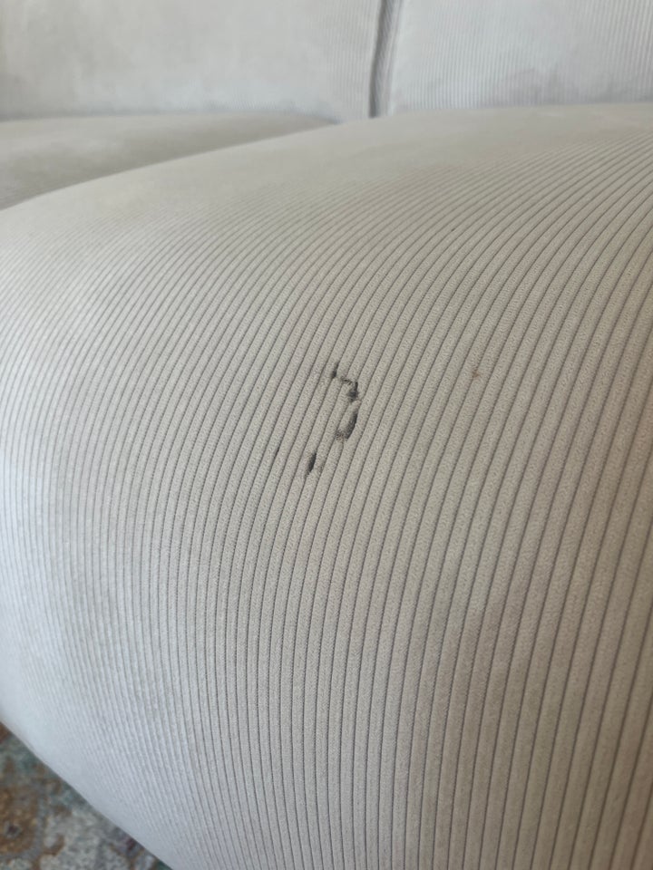 Sofa fløjl 3 pers