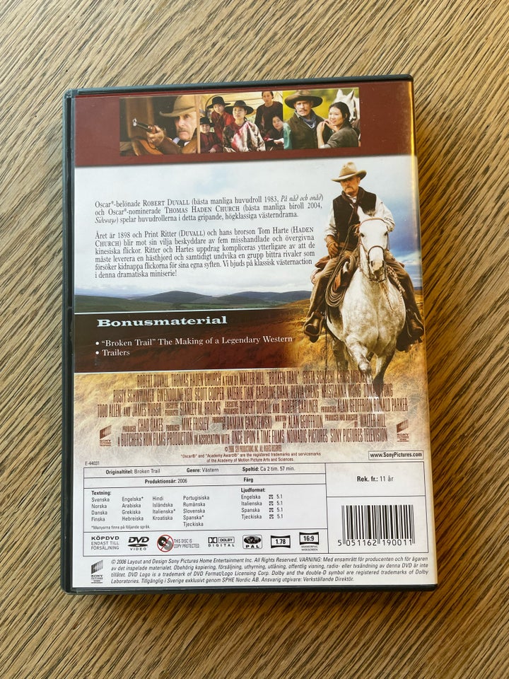 Broken Trail DVD western