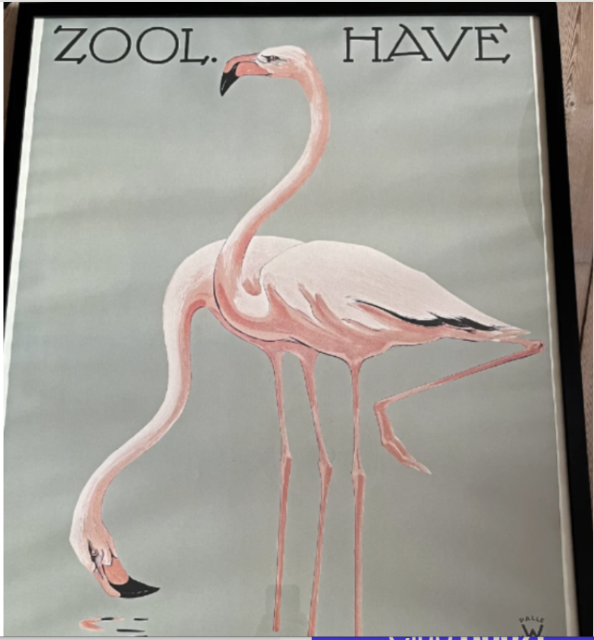 Plakat Zoologisk Have motiv: