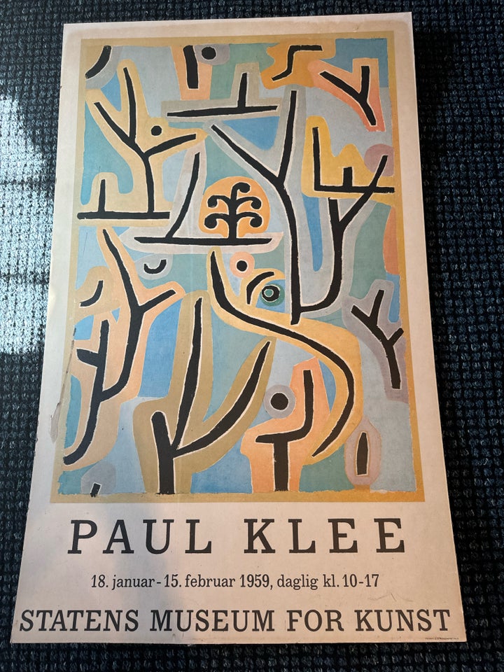 Plakat, Poul klee