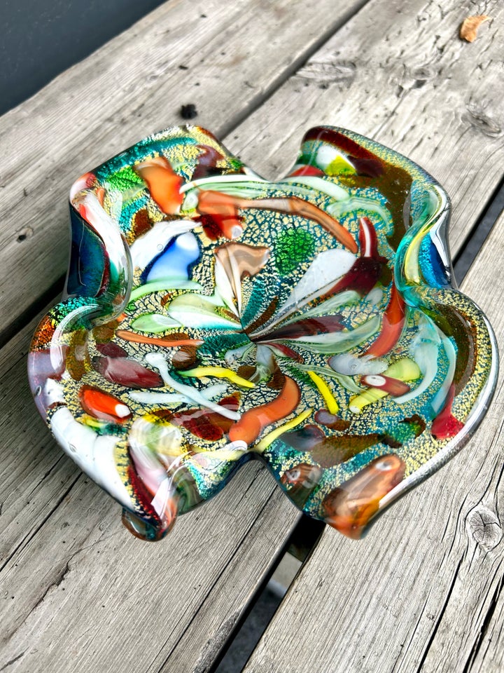 Glas, Skål eller fad , Murano Dino