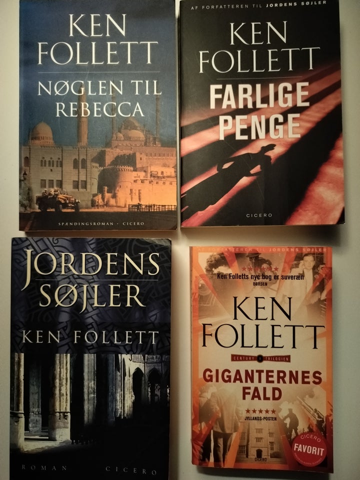 Farlige penge m.fl, Ken Follett,