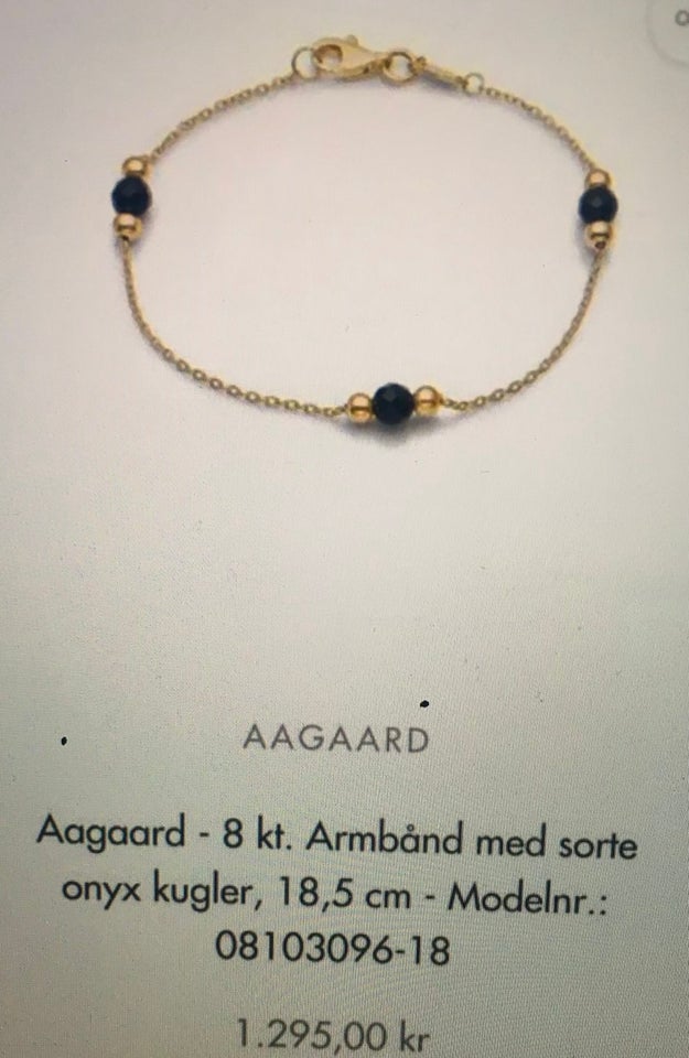 Armbånd, guld, Aagaard.