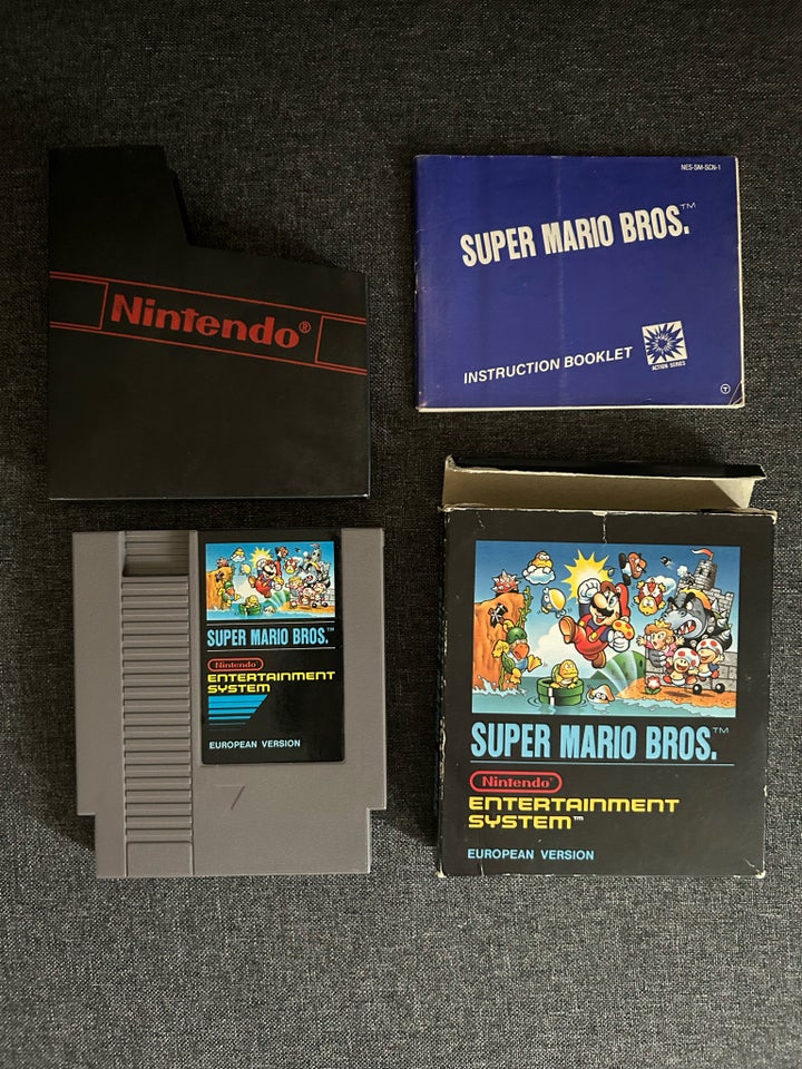 Nes Super Mario Bros, NES, action