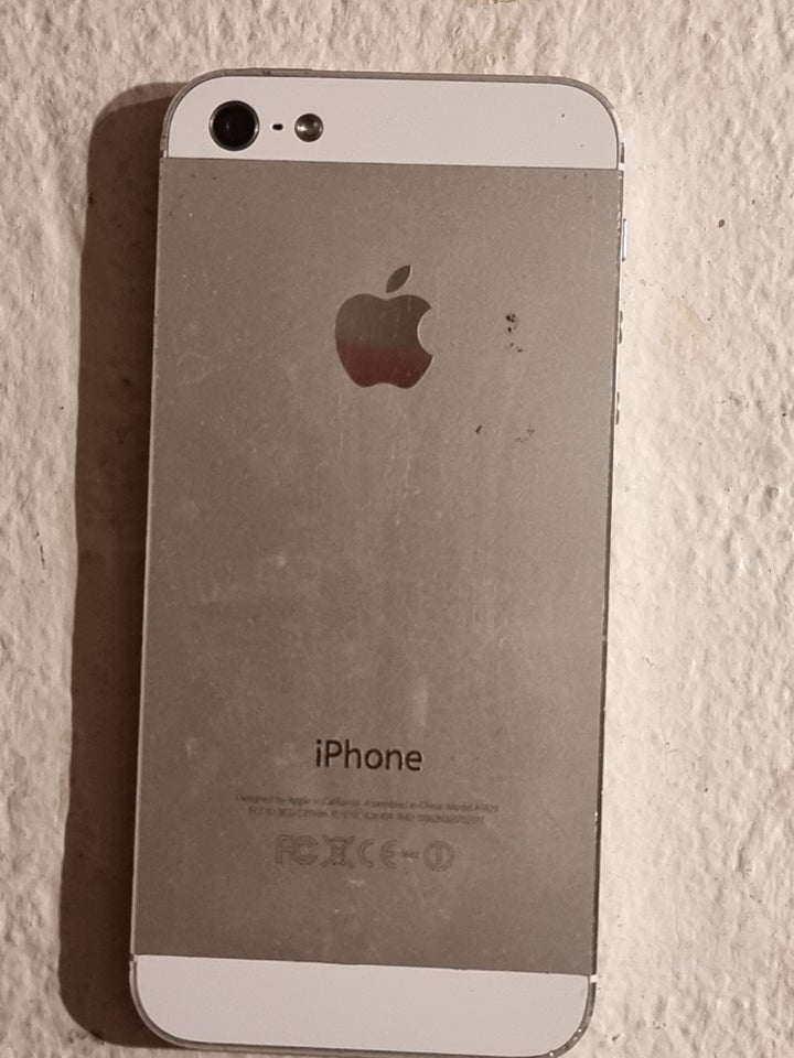 iPhone 5, 16 GB, hvid