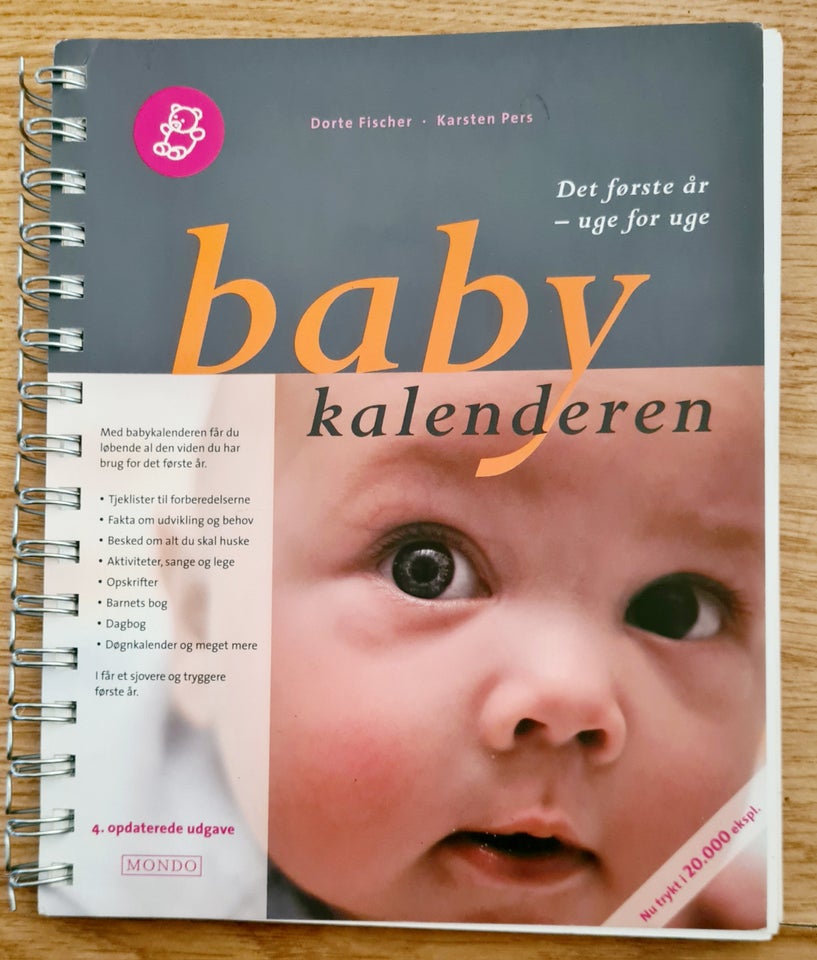 Bøger, Baby Kalenderen, MONDO