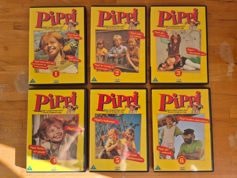 Pippi Langstrømpe, DVD,