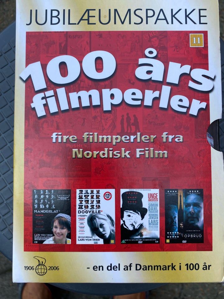 100 Års filmperler 4 dvd DVD andet