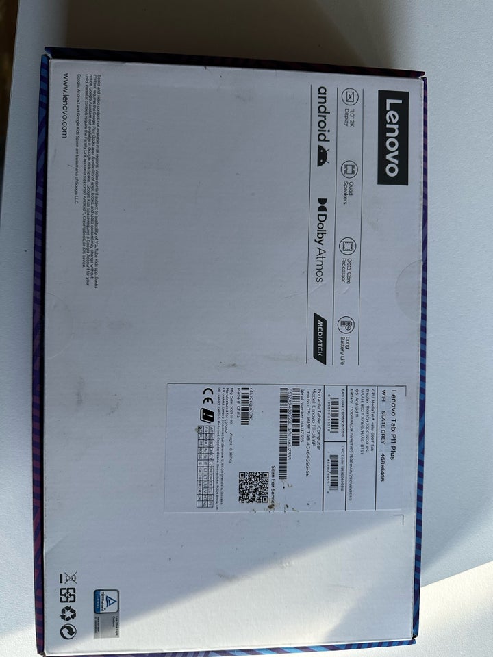 Lenovo, Tab P11 Plus, 11 tommer