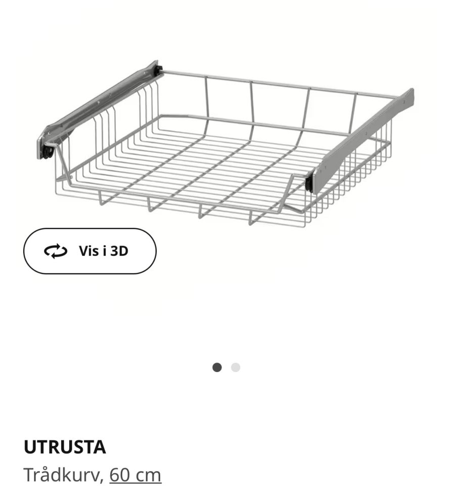 Trådkurv Ikea