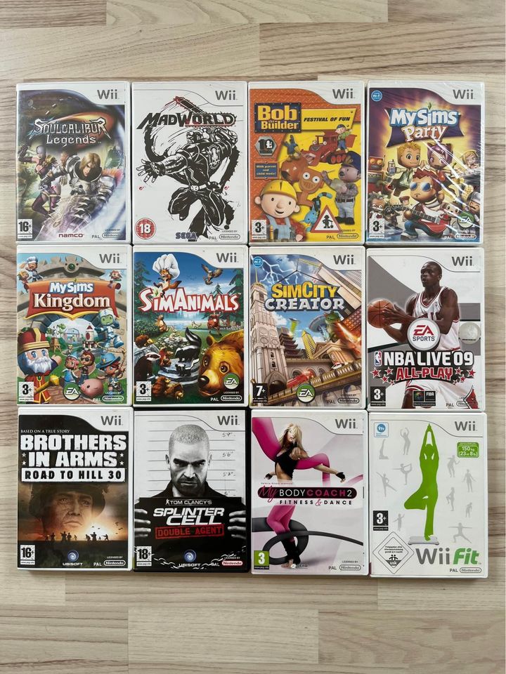 Diverse Nintendo Wii Titler