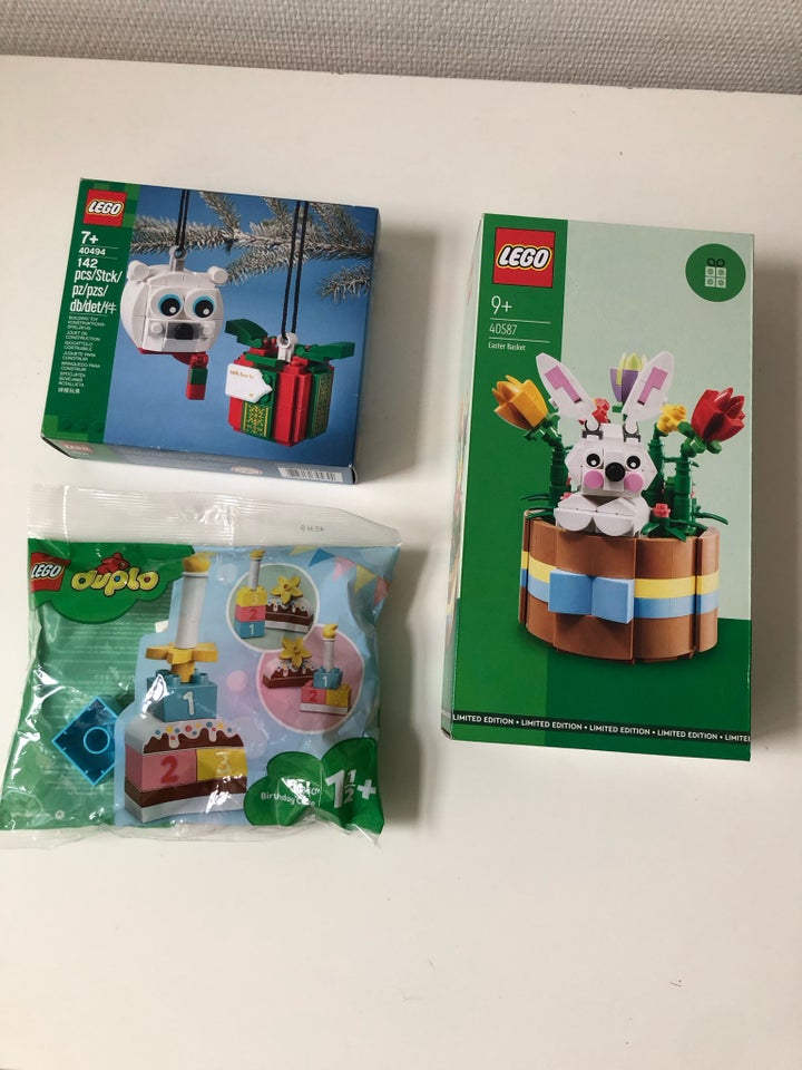 Lego andet 40587 40494 og 30330