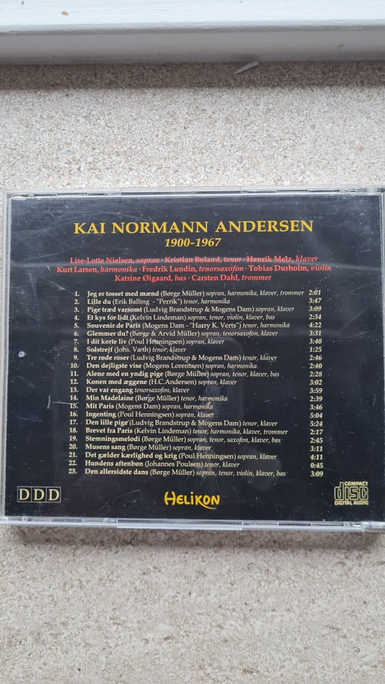 VARIOUS: KAI NORMANN ANDERSEN, pop