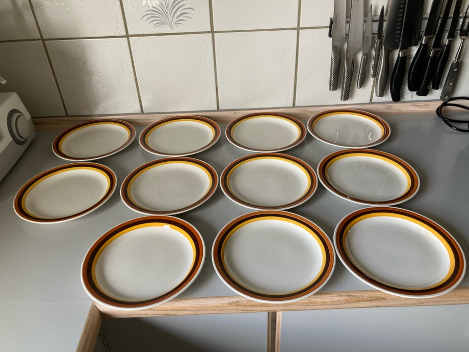 Porcelæn Frokost tallerkner