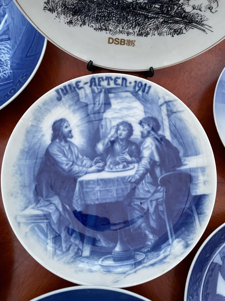 Porcelæn, Tallerkner,