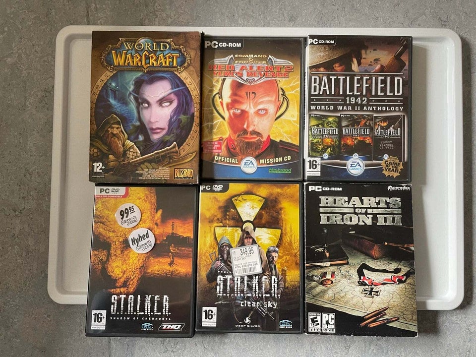 Blandet PC-spil lot anden genre