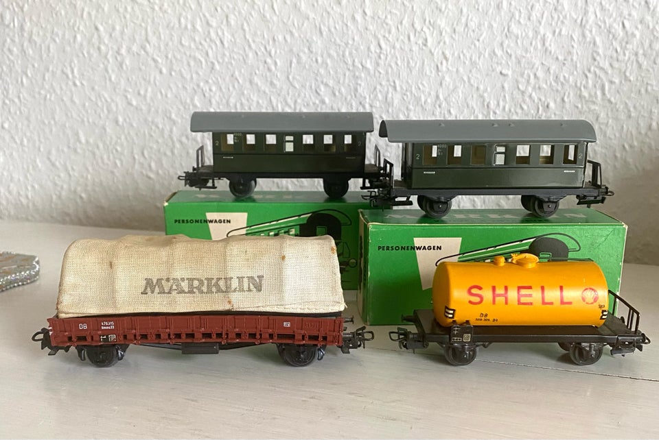 Modeltog, Märklin H0 vogne