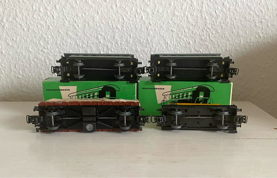 Modeltog, Märklin H0 vogne