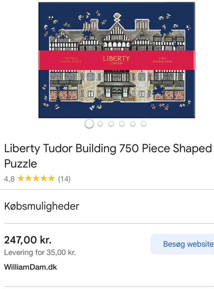 Liberty puslespil, puslespil