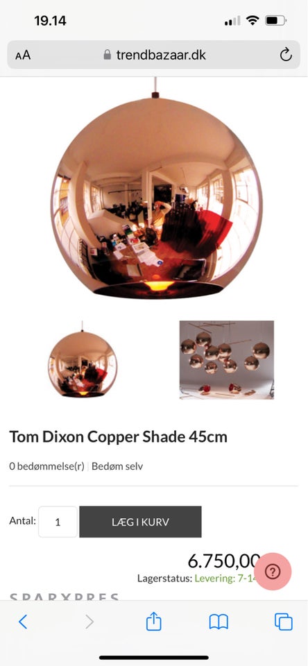 Pendel Tom Dixon