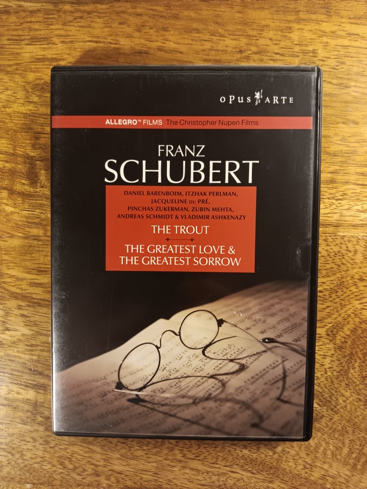 Franz Schubert., instruktør