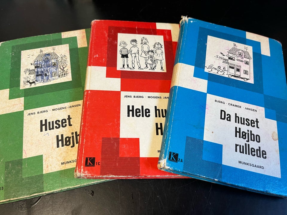 Huset Højbo - 3 bind Jens Bjerg mfl