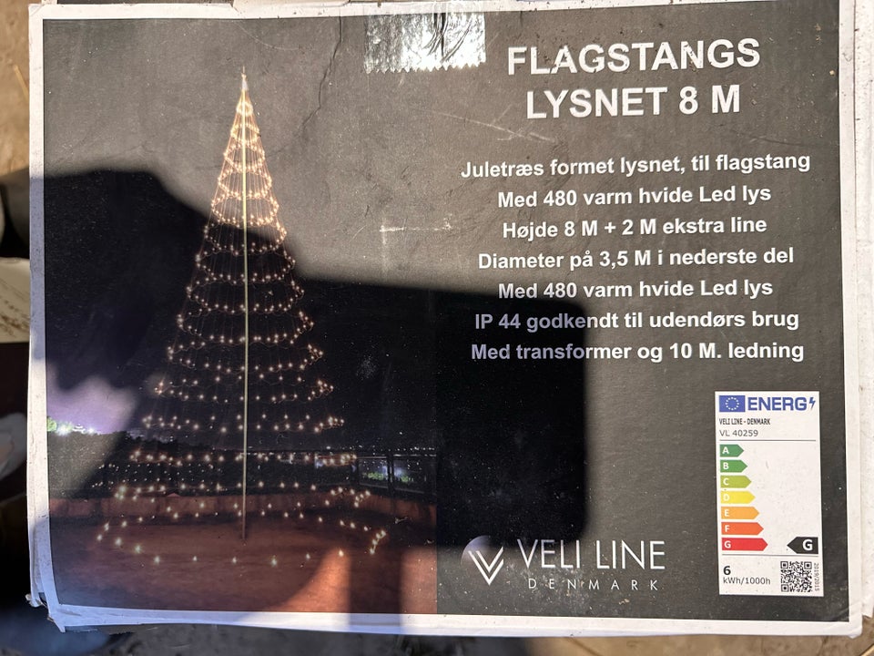 Lys til flagstang