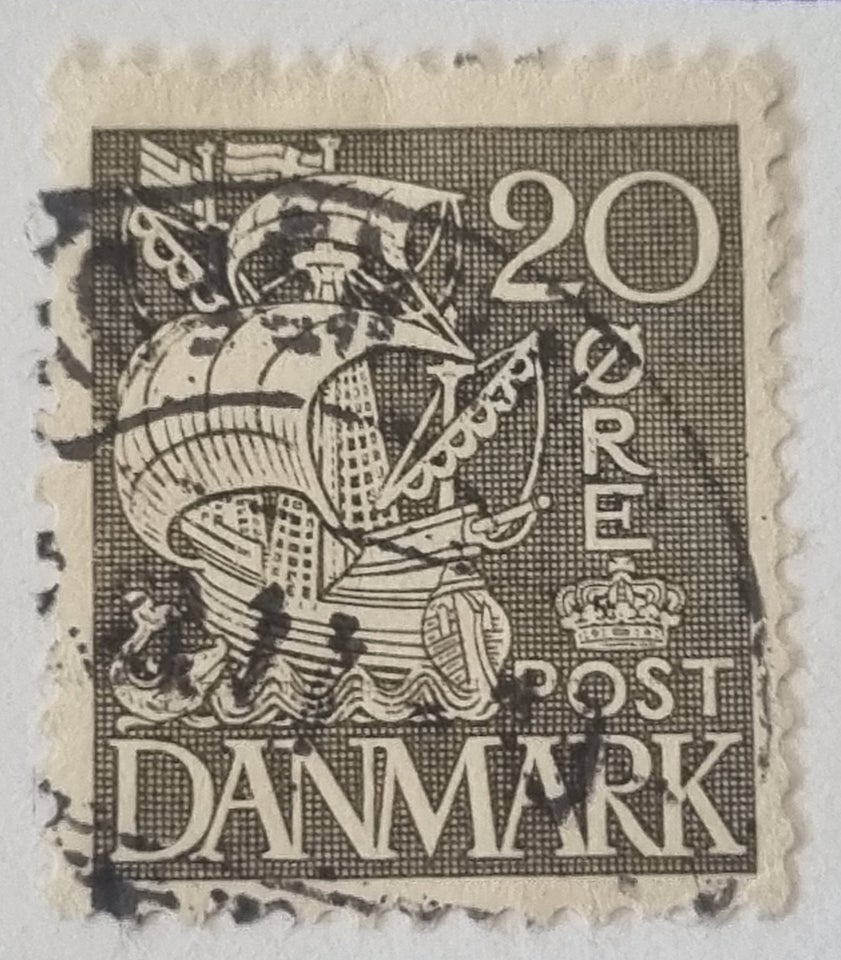 Danmark stemplet Variant