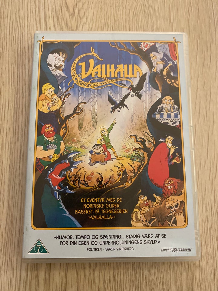 Valhalla, DVD, tegnefilm