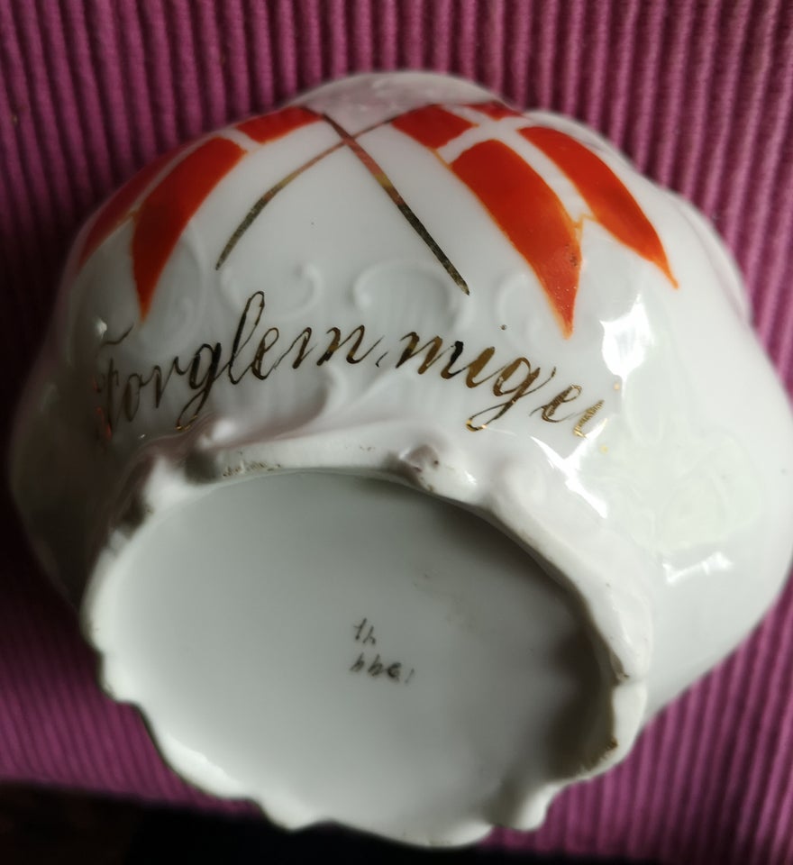 Porcelæn Fløde og sukker stel