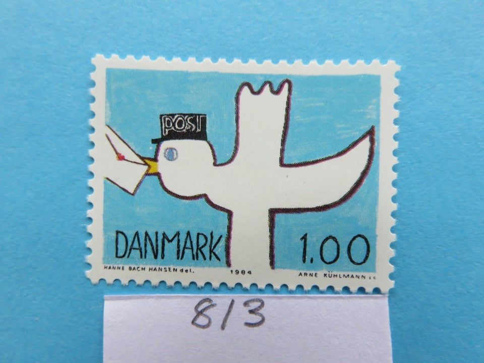 Danmark, postfrisk, AFA 813