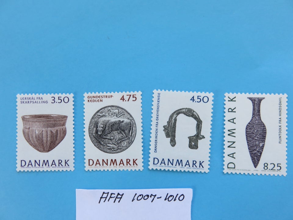 Danmark postfrisk AFA 1007/1010