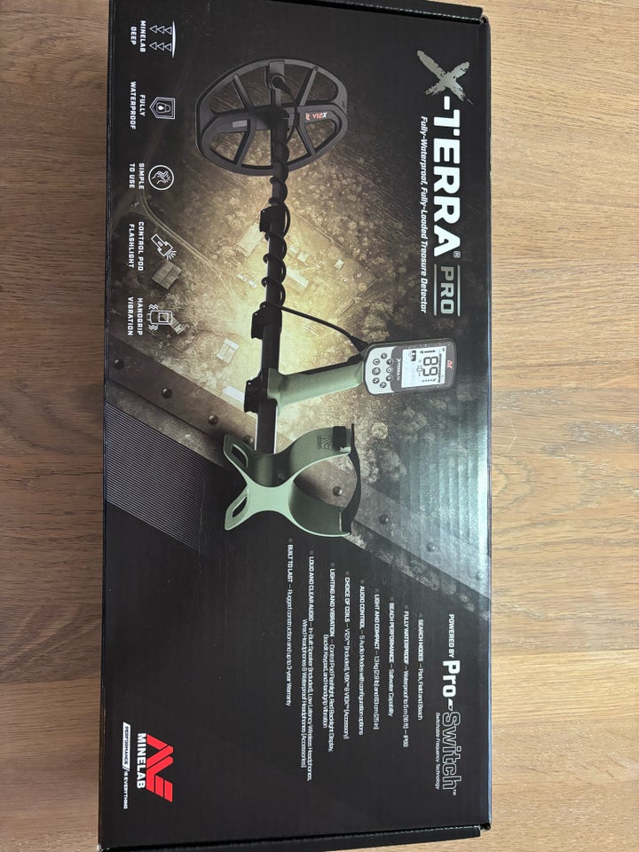 Metaldetektor, Minelab X-Tera pro