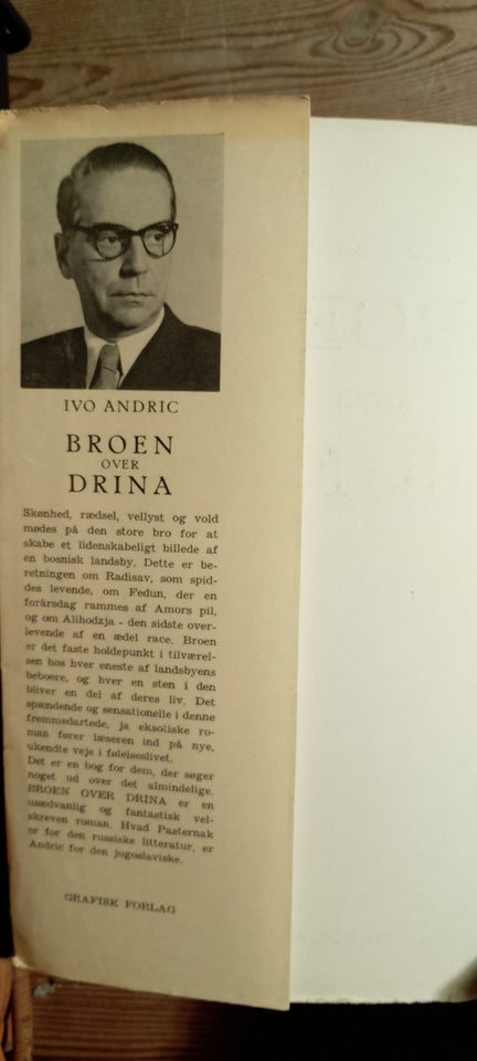 Broen over Drina, Ivo Andric,