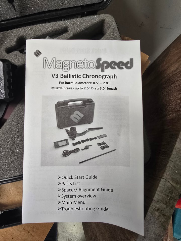 Andet, Magnetospeed V3